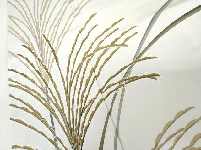 平和屋着物●糸目友禅作家 滝沢晃 訪問着 薄文 暈し染め 正絹 逸品 AABJ3276cs