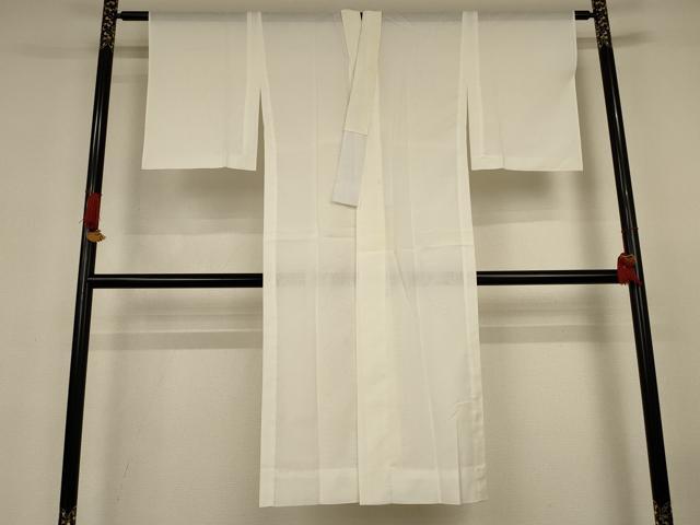 平和屋着物*夏物 長襦袢 絽 生成り色 洗える着物 AABJ3304jd