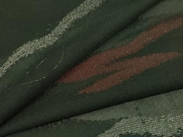 平和屋着物*夏物 小紋 紗 霞文 正絹 逸品 AABJ3307jd