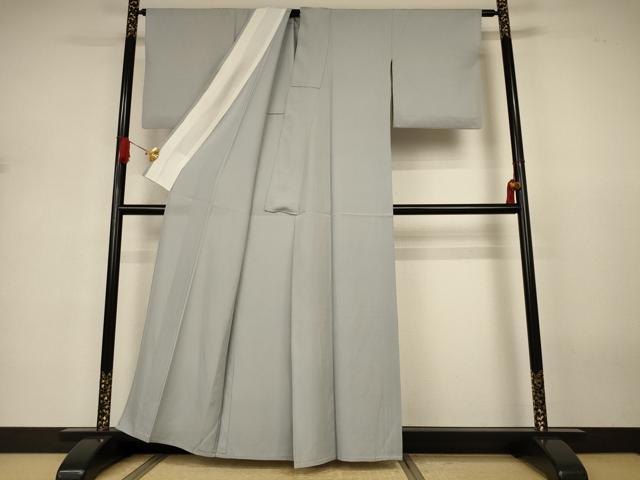 平和屋着物*夏物 色無地 絽 蕎麦切色 正絹 逸品 AABJ3316jd