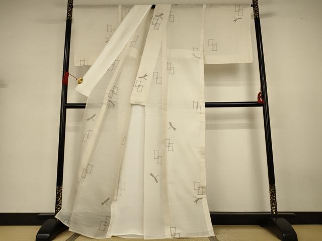 平和屋着物*夏物 紗紬 勝虫 正絹 逸品 AABJ3332jd