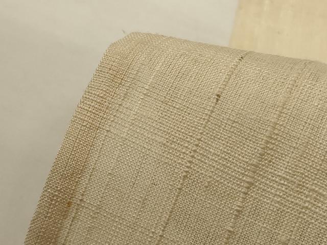 平和屋着物*夏物 訪問着 生紬 手描き 草花文 正絹 逸品 AABJ3334jd