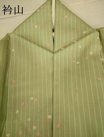 平和屋着物*夏物 小紋 絽 花丸文 ロング丈 正絹 逸品 AABJ3342jd