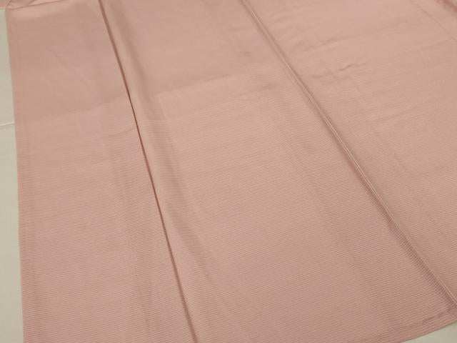 平和屋着物*夏物 色無地 絽 洗柿色 正絹 逸品 AABJ3365jd