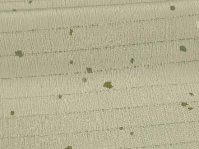 平和屋着物*夏物 小紋 絽縮緬 霞文 洗える着物 AABJ3371jd