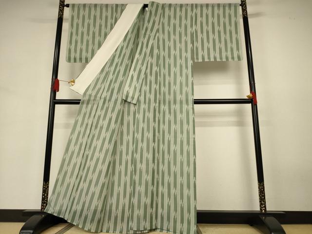 平和屋着物*夏物 本場琉球 夏琉球 反端付き 正絹 逸品 AABJ3398jd
