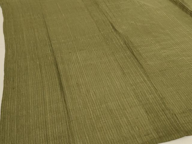 平和屋着物*夏物 紗紬 縞 正絹 逸品 AABJ3433jd
