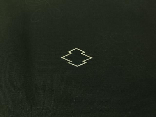 平和屋着物▽アンティーク 大正ロマン 羽織 無双 紗袷 紗×紗 源氏物語 黒地 正絹 逸品 AABJ3448jh