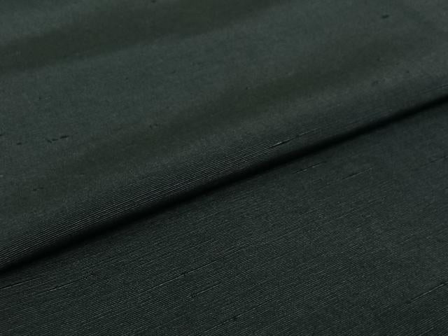 平和屋着物▽男性 紬 単衣 鉄御納戸色 正絹 逸品 AABJ3451jh