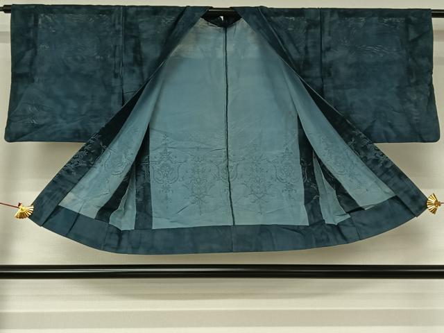平和屋着物▽羽織 スリーシーズン 春夏秋 塵除け 飾花文 正絹 逸品 AABJ3459jh