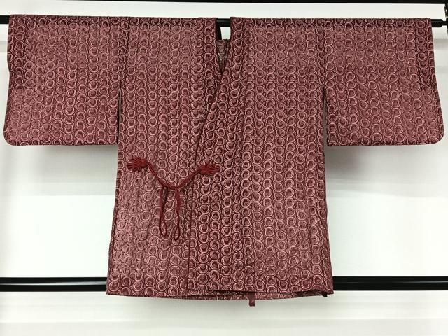 平和屋着物▽道中着 スリーシーズン 春夏秋 塵除け 幾何学文様 AABJ3468jh
