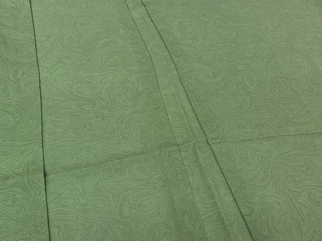 平和屋着物▽長羽織 スリーシーズン 春夏秋 塵除け 墨流し文様 反端付き 正絹 逸品 AABJ3499jh