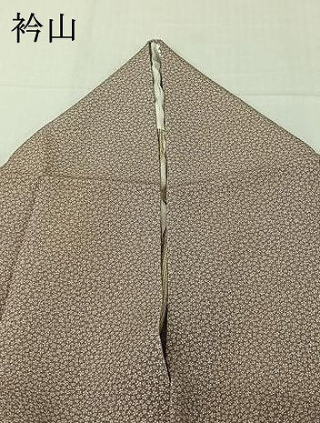 平和屋着物▽上質な小紋 単衣 花尽くし 正絹 逸品 AABJ3543jh