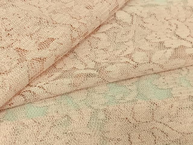 平和屋着物▽羽織 スリーシーズン 春夏秋 塵除け 総レース 草花文 銀糸 洗える着物 未使用 AABJ3587jh