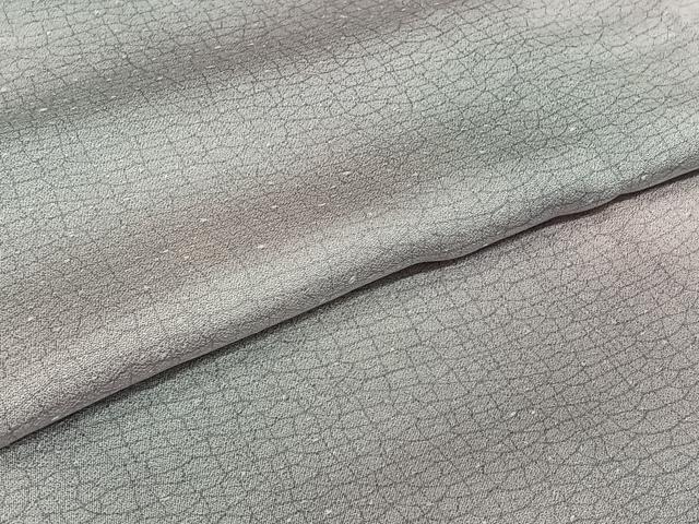 平和屋着物▽訪問着 単衣 霞文 暈し染め 正絹 逸品 AABJ3589jh