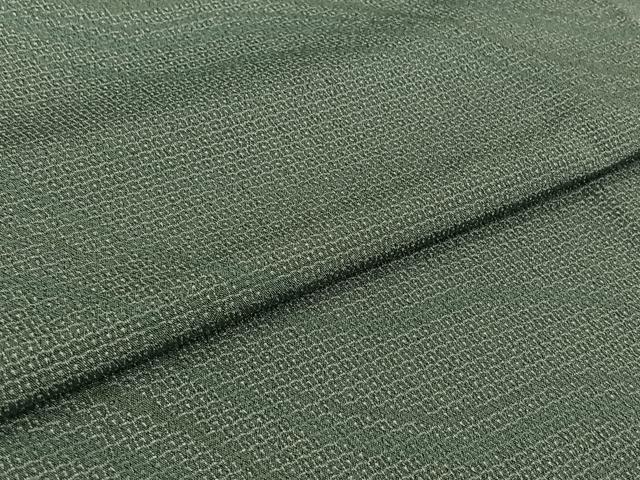 平和屋着物▽本塩沢 単衣 流水文 正絹 逸品 AABJ3623jh