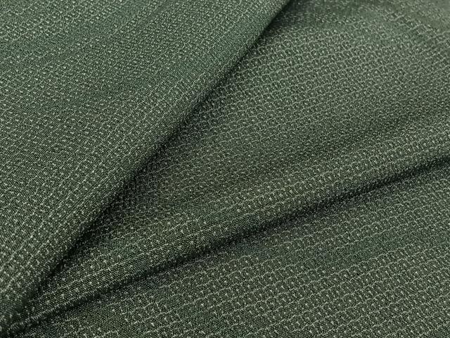 平和屋着物▽本塩沢 単衣 流水文 正絹 逸品 AABJ3623jh