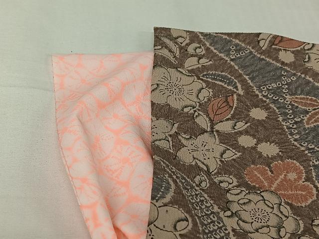 平和屋着物▽小紋 単衣 辻が花 洗える着物 AABJ3625jh
