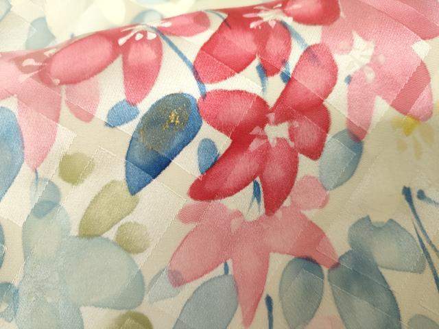 平和屋着物●豪華振袖 手描き 枝花文 金彩 正絹 逸品 AABJ3698cs