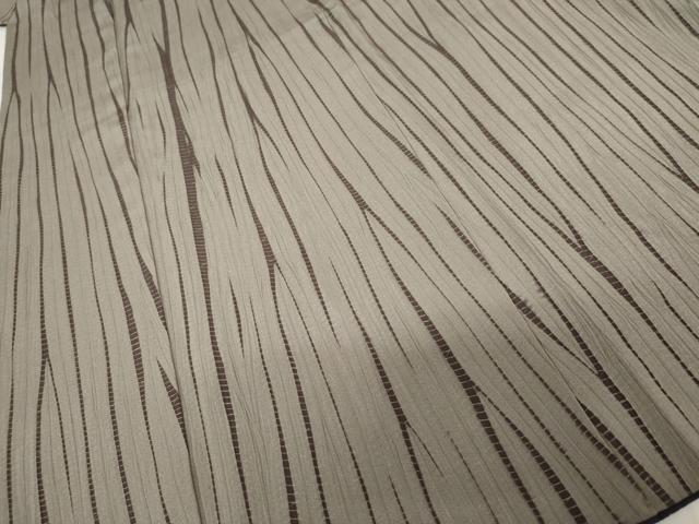 平和屋着物●上質な小紋 竜巻絞り ロング丈 正絹 逸品 AABJ3710cs