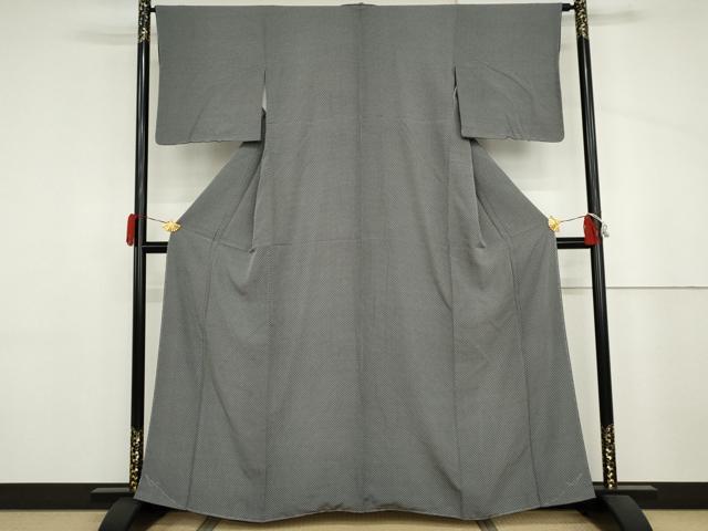 平和屋着物●江戸小紋 抽象文様 正絹 逸品 AABJ3714cs