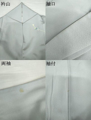 平和屋着物●本加賀友禅作家 和泉衛知 訪問着 枝花文 暈し染め 正絹 逸品 AABJ3755cs