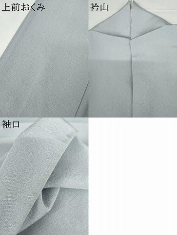 平和屋着物●上質な色無地 淡藤色 正絹 逸品 AABJ3759cs
