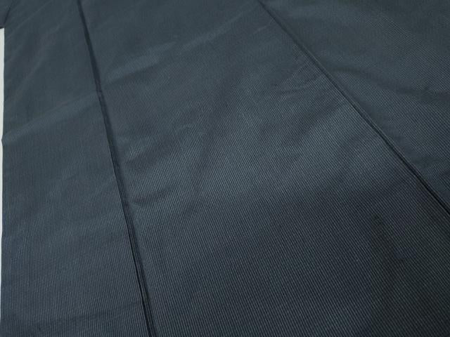 平和屋着物●男性 紬 アンサンブル 格子 正絹 逸品 AABJ3762cs