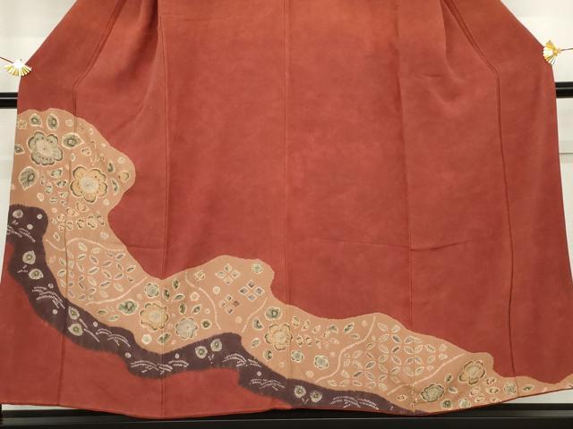 平和屋着物●訪問着 辻が花 絞り 暈し染め 正絹 逸品 AABJ3783cs