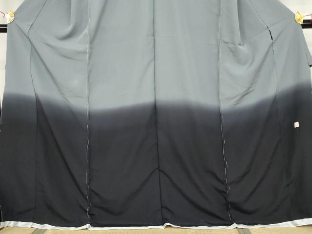 平和屋着物●色留訪問着 作家物 霞文 暈し染め 仮絵羽 正絹 逸品 未使用 AABJ3791cs