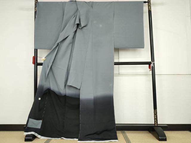 平和屋着物●色留訪問着 作家物 霞文 暈し染め 仮絵羽 正絹 逸品 未使用 AABJ3791cs