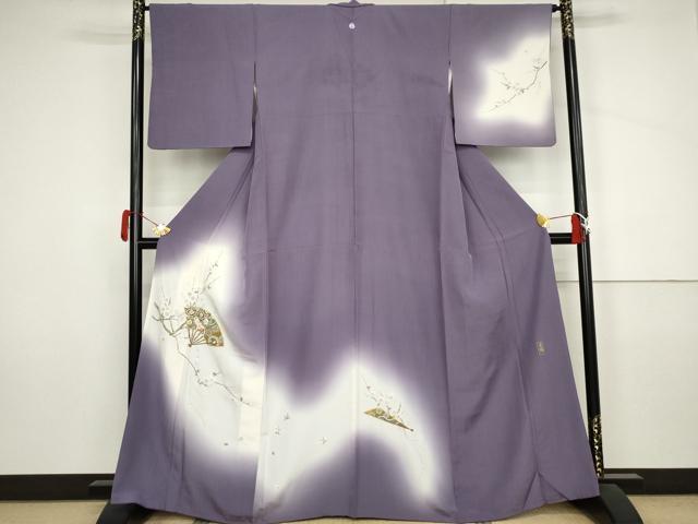 平和屋着物○中国三大刺繍 相良刺繍 総刺繍 訪問着 作家物