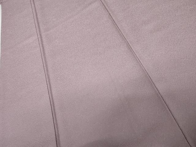 平和屋着物●上質な色無地 紋意匠 浅紫色 正絹 逸品 AABJ3840cs
