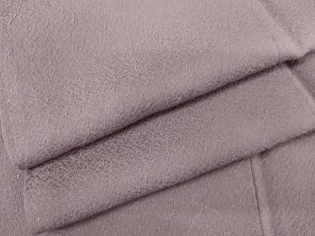 平和屋着物●上質な色無地 紋意匠 浅紫色 正絹 逸品 AABJ3840cs