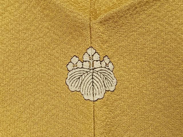 平和屋着物●訪問着 刺繍 草花文 正絹 逸品 AABJ3846ph