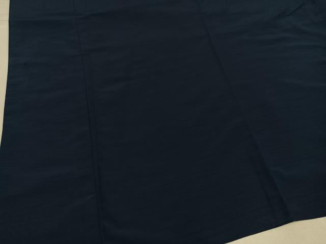 平和屋着物●男性 色無地 鉄御納戸色 洗える着物 AABJ3878ph