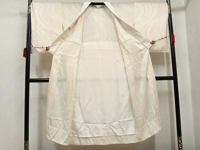平和屋着物●長襦袢 無双仕立て 流水文 暈し染め 正絹 逸品 未使用 AABJ3879ph