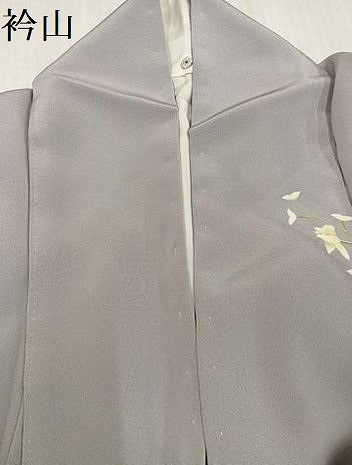 平和屋着物●十日町友禅 女流作家 遠田藤舟 訪問着 草花文 暈し染め 丹後ちりめん 反端付き 正絹 逸品 AABJ3897ph