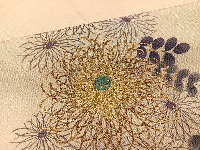 平和屋着物●豪華振袖 花尽くし 花はれぎ 金彩 丹後ちりめん 仮絵羽 逸品 未使用 AABJ3907ph