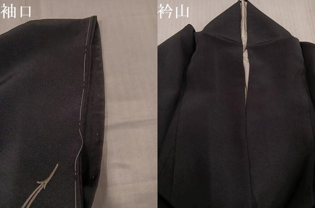 平和屋着物●染色作家 草野一騎 訪問着 松葉 暈し染め 金彩 正絹 逸品 AABJ3914ph