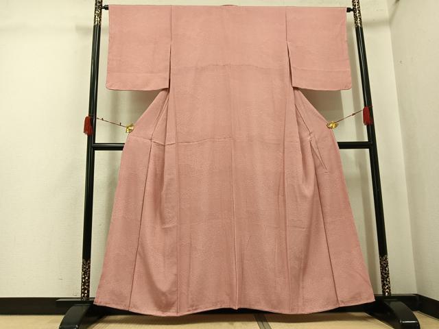 平和屋着物●手彫型本染 村上伸一郎 江戸小紋 寄せ小紋柄 正絹 逸品 未使用 AABJ3936ph