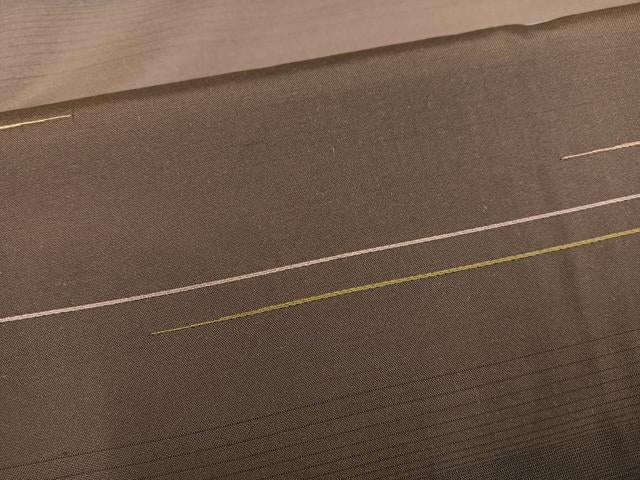 平和屋着物●紬 訪問着 作家物 霞文 正絹 逸品 未使用 AABJ3946ph