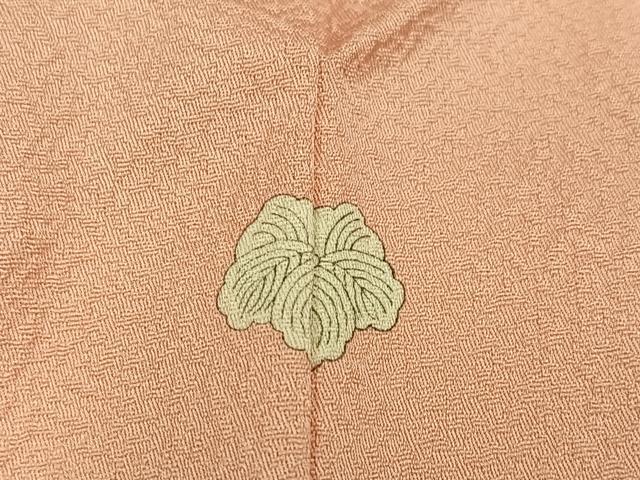 平和屋着物●無地絵羽訪問着 中国三大刺繍 汕頭刺繍 スワトウ刺繍 雪輪花文 一斤染色 正絹 逸品 AABJ3952ph
