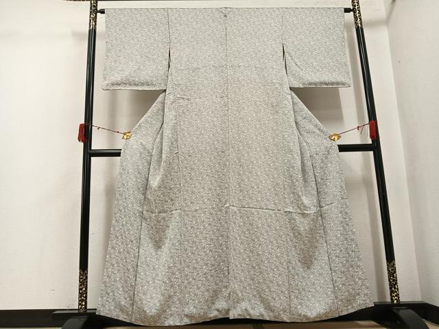 平和屋着物●お召 松竹梅亀甲文 正絹 逸品 AABJ3970ph