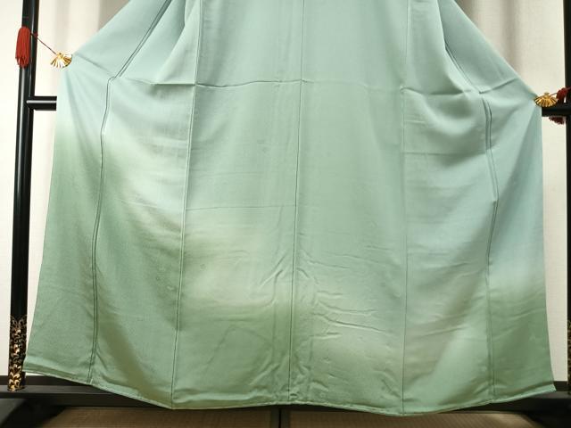 平和屋着物●訪問着 松竹梅 暈し染め まるやま扱い 正絹 逸品 未使用 AABJ4013fy