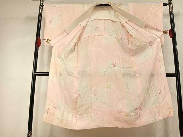 平和屋着物●長襦袢 無双仕立て 絞り 辻が花 暈し染め 正絹 逸品 AABJ4046fy
