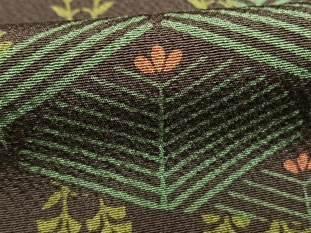 平和屋着物●訪問着 作家物 草花文 正絹 逸品 AABJ4048fy