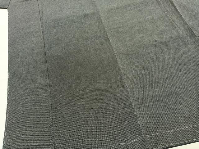 平和屋着物●江戸小紋 作家物 行儀 黒地 正絹 逸品 未使用 AABJ4056fy