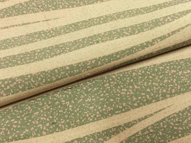 平和屋着物●訪問着 紬地 作家物 幾何学文様 正絹 逸品 AABJ4091fy