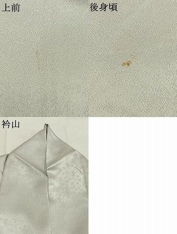 平和屋着物●訪問着 刺繍 南天文 暈し染め 正絹 逸品 AABJ4142fy